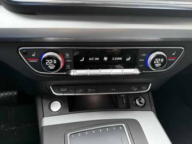 Audi Q5 55 TFSi e 367 Pk Automaat quattro S-Line | Adaptive Cruise | Climate Control | Stoelverwarming | Bluetooth | Navigatie | Camera | Keyless | 19 inch | 83.456 km!!