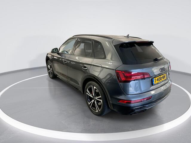 Audi Q5 50 TFSIe 299pk S-tronic S edition Competition · Apple/Android Car Play · Luchtvering · Keyless · 360 Camera · Elek. Achterklep · 20'' Inch · 01-08-2027 of 100.000km