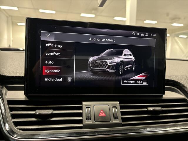 Audi Q5 50 TFSIe 299pk S-tronic S edition Competition · Apple/Android Car Play · Luchtvering · Keyless · 360 Camera · Elek. Achterklep · 20'' Inch · 01-08-2027 of 100.000km
