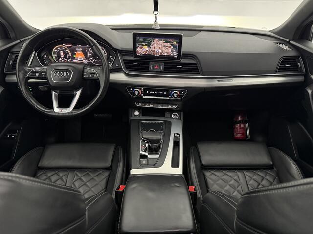 Audi Q5 55 TFSI e Quattro 367PK S-line | Pano | Virtual | Carplay | Trekh. | Luchtvering | Keyless | Stoelverw. | Schakelflippers