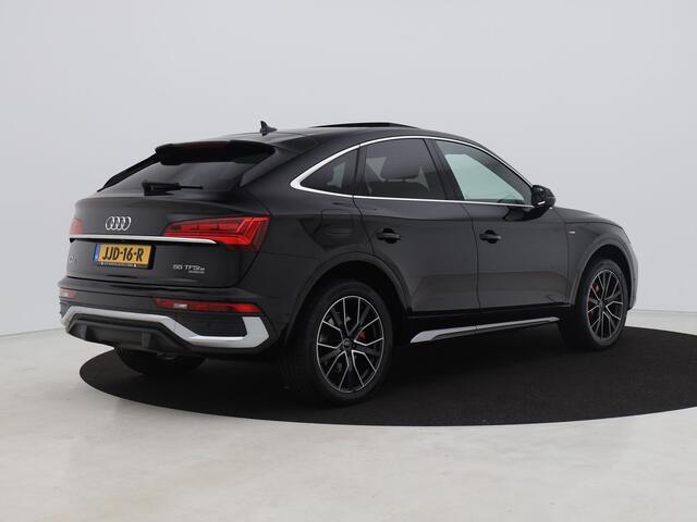 Audi Q5 Sportback 55 TFSI e S edition | PANO | 360º | ADAPTIVE | B&O | STOEL- EN STUURVERW. | TREKHAAK