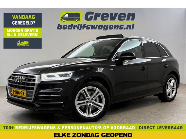Audi Q5 50 TFSI e Quattro S-line | Pano | Luchtvering | Memory | Sfeerverl. | Trekh. | Carplay | Parkeersens. | Keyless | NAP