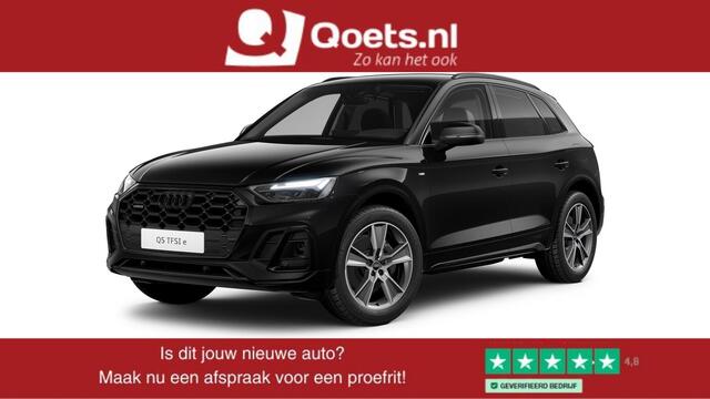Audi Q5 55 TFSI e S edition Trekhaak - Privacy glas - Optiekpakket zwart plus - Zonwering - Comfort interieurvoorverwarming - MMI navigatie plus - Achterbank plus - Sportstoelen - Stoelen vóór verwarmbaar -