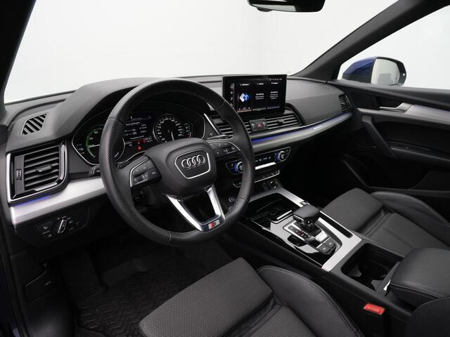 Audi Q5 50 TFSI e 299 pk S-tronic S-Line | Trekhaak | Matrix LED | Achteruitrijcamera | Stoelverwarming | Adaptive Cruise