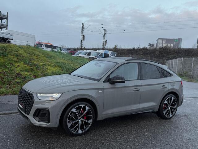 Audi Q5 Sportback 55 TFSI e 367PK S edition Pano Luchtvering Matrix B&O 360-cam Sfeerverl. Trekhaak VOL!!