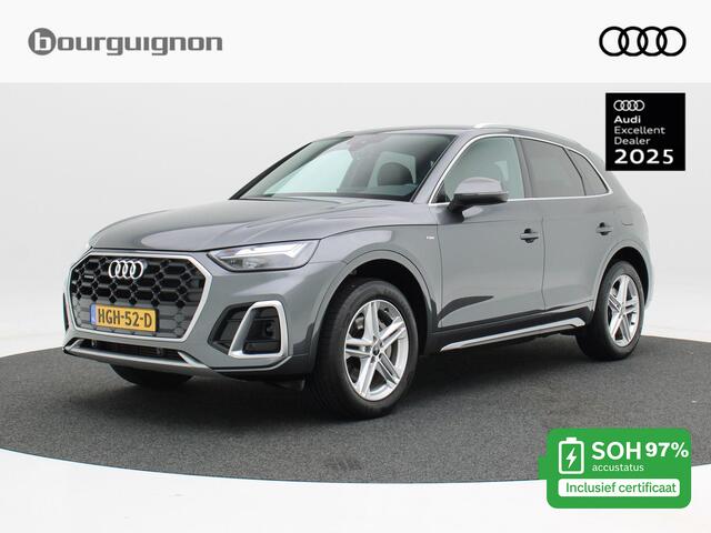 Audi Q5 50 TFSi e 300 Pk Automaat S-Line | Full LED | Adaptive Cruise | Trekhaak | LED | CarPlay | 19 Inch | Stoelverwarming