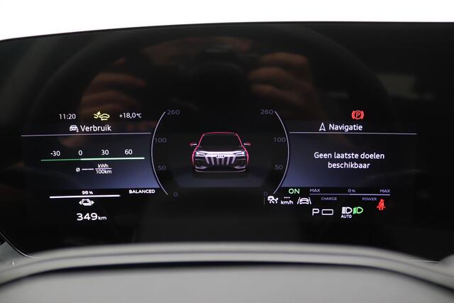 Audi Q6 e-tron Launch edition 83 kWh 252PK Panoramadak, Keyless, Warmtepomp, 360gr. Camera, Stoelverwarming, Trekhaak, LED Plus, Elektr. Achterklep, 20" LM Velgen