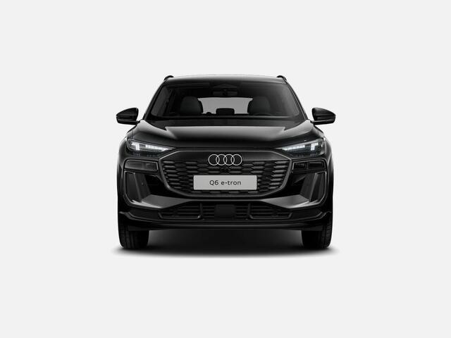 Audi Q6 e-tron Advanced edition 252 PK · Trekhaak, mechanisch draaibaar · Sportstoel zwart leder-kunstl.