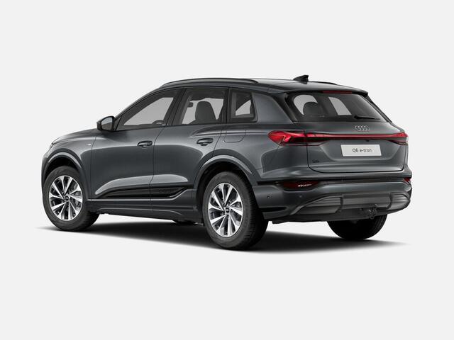 Audi Q6 e-tron Advanced edition 252 PK · Trekhaak, mechanisch draaibaar · Sportstoel zwart leder-kunstl.