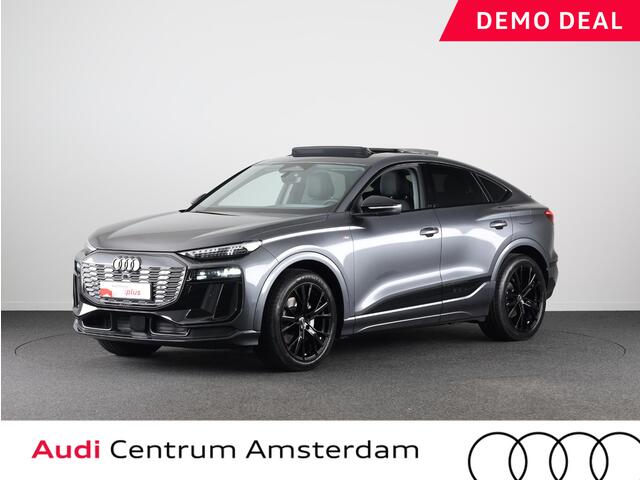 Audi Q6 Sportback e-tron Advanced edition 83 kWh 252pk | Panoramadak | Lederen bekleding | Luchtvering | 21 inch Lichtmetalen velgen