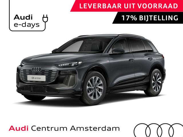 Audi Q6 e-tron Advanced edition 83Kwh 252 pk SUV | Techniek pakket plus | Sportstoel voor leder | Privacy glas | Frunk |