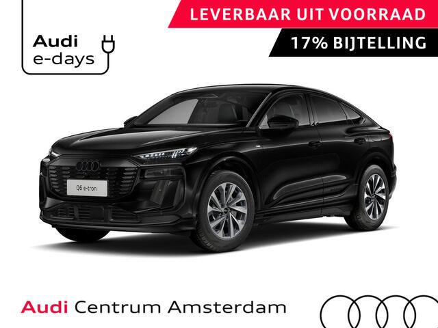 Audi Q6 Sportback e-tron Advanced edition 83Kwh 252 pk Sportback | Techniek pakket plus | Sportstoel voor leder | Optiek pakket zwart | Privacy glas |