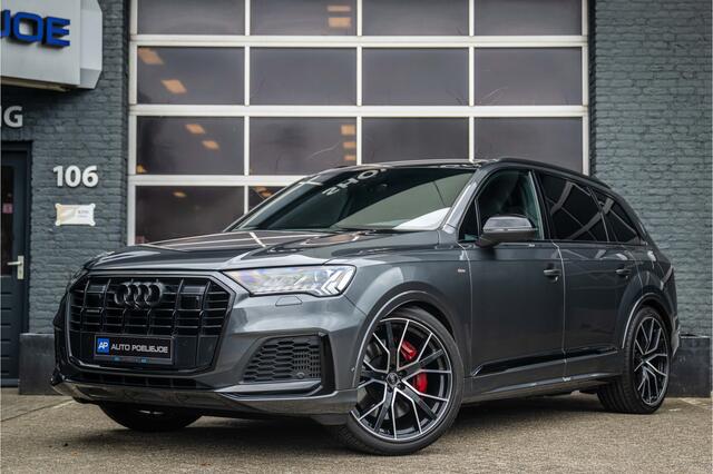 Audi Q7 60 TFSI E Quattro, 456PK, Competition, ACC, Bose, 360*Camera, Luchtvering, Black Optiek, Matrix, Tour, Elektrische Trekhaak, 22'LMV! BTW!