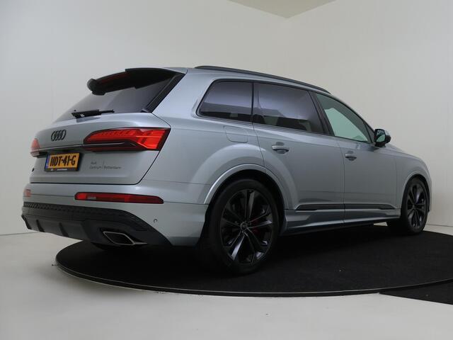 Audi Q7 55 TFSI e quattro Pro Line Advanced | Panoramadak | B&O 3D sound | Supersport stoelen | Tour | 360 graden camera | Sfeerverlichting |