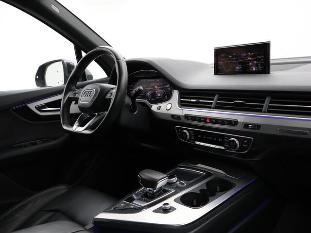 Audi Q7 3.0 TDI E-TRON 374 PK SPORT + S-LINE INTERIEUR | LUCHTVERING | TREKHAAK | VIRTUAL COCKPIT | ADAPTIVE CRUISE | PANORAMA