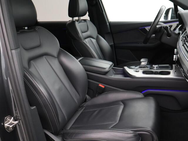 Audi Q7 3.0 TDI E-TRON 374 PK SPORT + S-LINE INTERIEUR | LUCHTVERING | TREKHAAK | VIRTUAL COCKPIT | ADAPTIVE CRUISE | PANORAMA