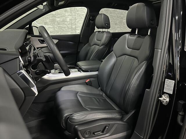 Audi Q7 55 TFSI e S-Line | Panorama | Leder | Luchtvering | LED-Matrix | Keyless-Go | Memory | Stoelverwarming V+A | Camera | Virtual-Cockpit | 3-Zone Clima | Draadloos Laden | Standkachel | Getint Glas |