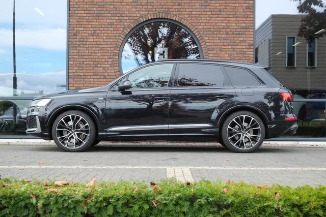 Audi Q7 55 TFSI e quattro S-LINE garantie tot maart 2026 ACC, Head-up display, Trekhaak