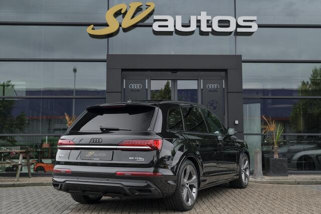Audi Q7 55 TFSIe 380pk Quattro Panoramadak Luchtvering RS-Leder ACC BlackOptic VirtualCockpit Navi-High Matrix Keyless Camera 22''