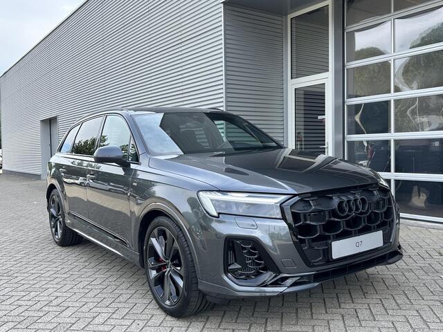 Audi Q7 Pro Line S (C2 PI2) 55 TFSI e 290 kW / 394 PK SUV | Trekhaak | Stoel-verkoeling | Stuurwiel verwarming | Panoramadak | Memory Seats | Sfeerverlichting |