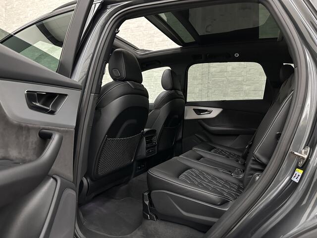 Audi Q7 55 TFSI e 381PK S-Line | 360 Camera | RS-Leder | Laser-LED | BTW | ACC | Head-Up | Panorama | Keyless-Entry | Luchtvering | Memory | Lane & Side assist | Sportstoelen | Black optic | Bovag Garantie.