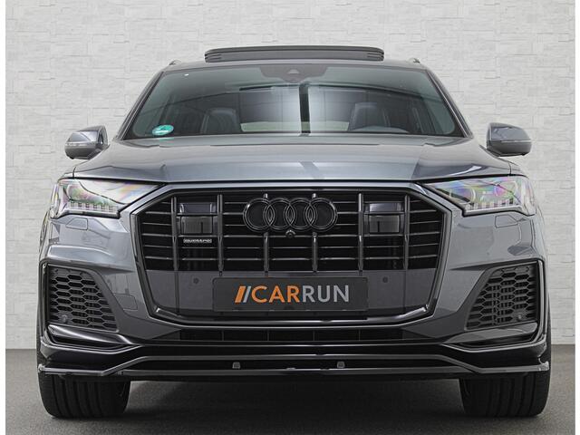 Audi Q7 55 TFSI e 381PK S-Line | 360 Camera | RS-Leder | Laser-LED | BTW | ACC | Head-Up | Panorama | Keyless-Entry | Luchtvering | Memory | Lane & Side assist | Sportstoelen | Black optic | Bovag Garantie.