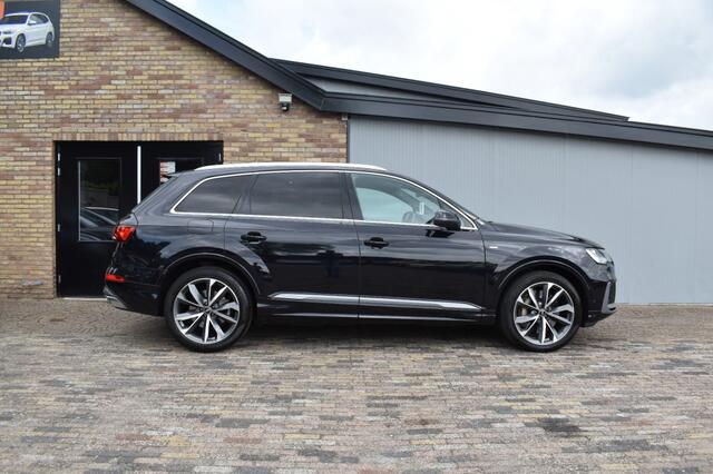 Audi Q7 55 TFSI E Quattro S Line, Matrix, Pano, Exclusief Leder