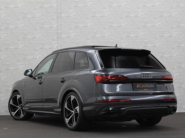 Audi Q7 TFSI e 381PK S-Line | 360 Camera | RS-Leder | Laser-LED | BTW | ACC | Head-Up | Panorama | Keyless-Entry | Luchtvering | Memory | Lane & Side assist | Sportstoelen | Black optic | Bovag Garantie.