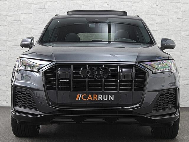 Audi Q7 TFSI e 381PK S-Line | 360 Camera | RS-Leder | Laser-LED | BTW | ACC | Head-Up | Panorama | Keyless-Entry | Luchtvering | Memory | Lane & Side assist | Sportstoelen | Black optic | Bovag Garantie.