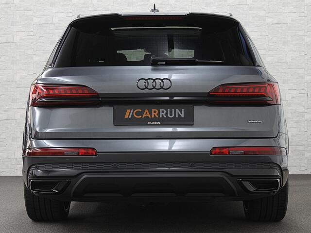 Audi Q7 TFSI e 381PK S-Line | 360 Camera | RS-Leder | Laser-LED | BTW | ACC | Head-Up | Panorama | Keyless-Entry | Luchtvering | Memory | Lane & Side assist | Sportstoelen | Black optic | Bovag Garantie.