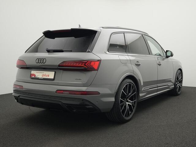 Audi Q7 7 pers. 50 TDI 286 pk tiptronic quattro S edition / Competition Plus | B&O Advanced | Panoramadak | Trekhaak | Standkachel | Valcona leder | Laser LED | Sportstoelen plus | Geheugen-/massagestoelen