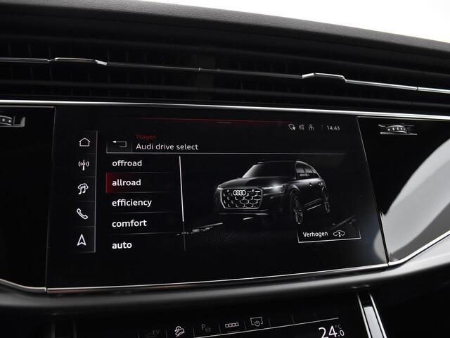 Audi Q7 Pro Line Advanced 55 TFSI e 394 PK · Assist. pakket parking plus + tour + city · Comfortsleutel · Trekhaak · Stoelverwarming voor + achter · Stoelmassage + ventilatie