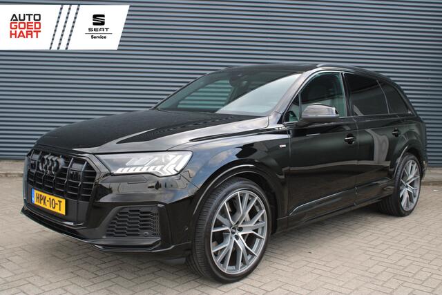 Audi Q7 55 TFSI e Quattro S-Line Panoramadak Full-Led Adaptive-Cruise 22"LMV Elektr.-Trekhaak