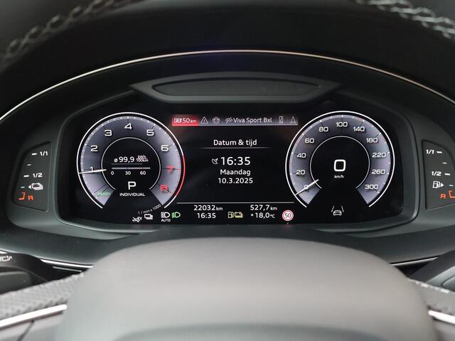 Audi Q7 60 TFSI e quattro S-Line | 490 PK | 4-Wielbesturing | Trekhaak | B&O Premium Soundsystem | Panoramadak | Head-up display |
