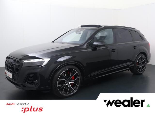 Audi Q7 60 TFSI e quattro Pro Line S Competition | 490 PK | SoH 98% | Trekhaak | Panoramadak | Audi laserlicht LED koplampen | Luxe lederen bekleding | Head- up display | B&O premium soundsystem |
