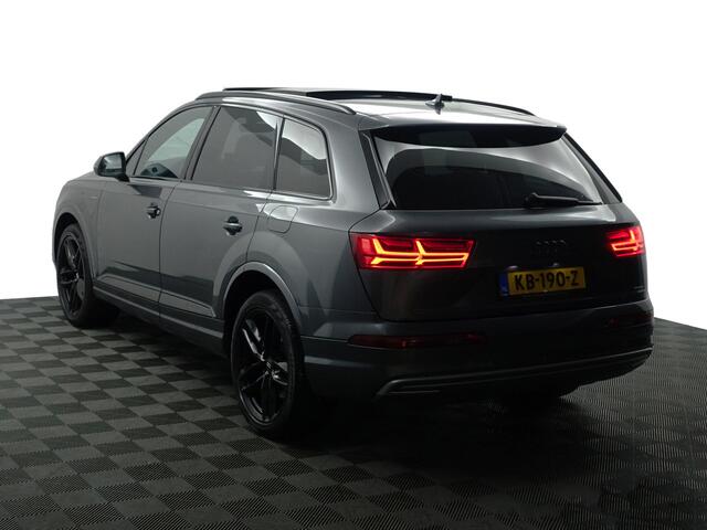 Audi Q7 3.0 TDI e-tron Quattro S Line Black Optic- Panoramadak, Luchtvering, Sfeerverlichting, Camera, Leder Sport Interieur