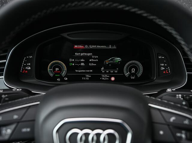 Audi Q7 60 TFSI e QUATTRO PRO LINE S COMPETITION | 4-WIEL STURING | KEYLESS | SOFT-CLOSE | STOELVENTILATIE EN -VERWARMING | S-SEATS + MASSAGE | AMBIANCE VERLICHTING | ALCANTARA | 360 CAMERA | B&O SOUND SYSTEM | OLED | HEAD-UP | ACHTERBANK VERWARMD | PANORAMADAK |