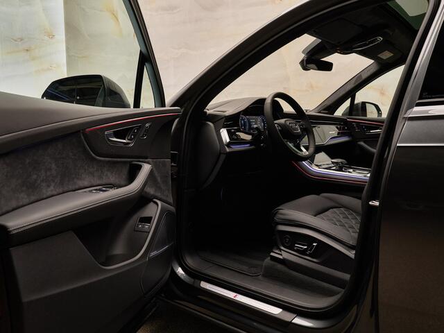 Audi Q7 60 TFSI e Quattro Pro Line S Competition, pano, B&O adv., carbon extr., nachtzicht, 4W-best, massage, OLED, S sportstoelen, HUD, Laserlicht, 22", NP170k