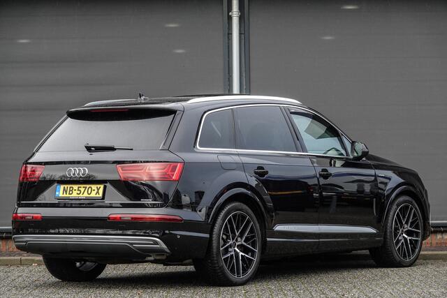 Audi Q7 3.0Tdi E-tron 374Pk Aut. | Quattro | Plug In Hybride | Luchtvering | Head Up Display | BOSE Sound | 360° Camera | Panoramadak | Trekhaak | 21''