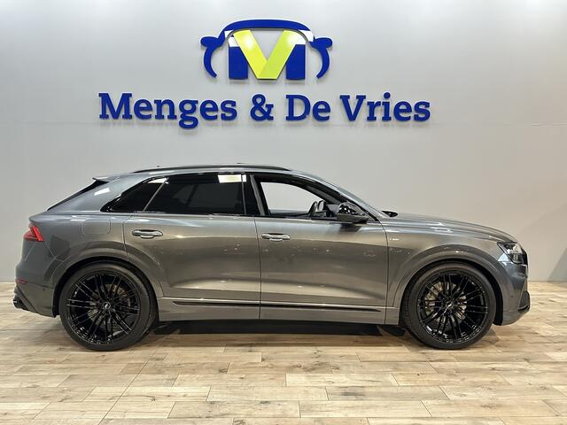 Audi Q8 55 TFSI quattro Pro Line Plus Matrix LED | Panorama | 360Camera | Luchtvering | Trekhaak | Adaptive Cruise | B&O | Apple Carplay Android Auto | Isofix | NAP |
