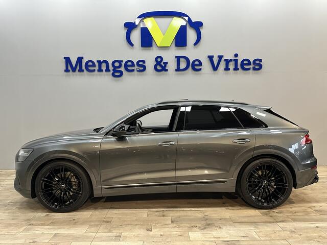 Audi Q8 55 TFSI quattro Pro Line Plus Matrix LED | Panorama | 360Camera | Luchtvering | Trekhaak | Adaptive Cruise | B&O | Apple Carplay Android Auto | Isofix | NAP |