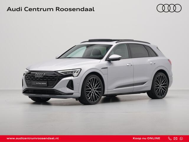 Audi Q8 e-tron 55 quattro Advanced Edition 115 kWh Panorama 360 Camera Trekhaak HUD 22''