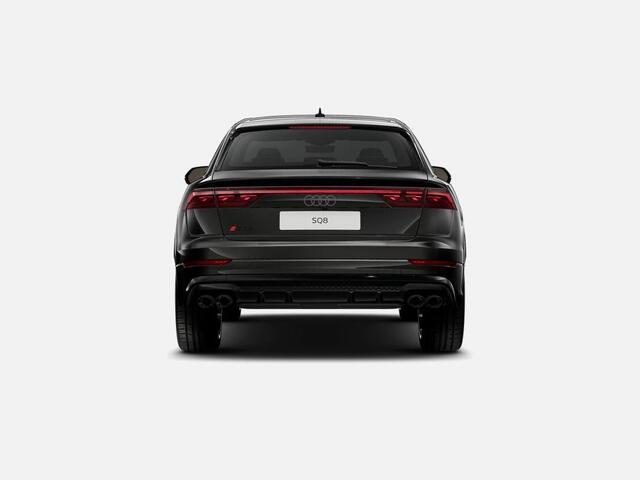 Audi Q8 SQ8 4.0 TFSI 373 kW / 507 pk 8 versn. Tiptronic HD-matrix + laser koplampen - Panoramadak - Audi exclusive bedieningselementen en dakhemel alcantara - Sportstoelen plus