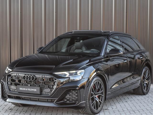 Audi Q8 55TFSI e QUATTRO PRO LINE S COMPETITION | S-SEATS | PANORAMADAK | 4 WIEL BESTURING | B&O SOUND | HEAD-UP | LUCHTVERING | DAB+ | SOFT-CLOSE | KEYLESS GO | ADAPTIVE CRUISE | 360 CAMERA | AMBIANCE INTERIEUR | TREKHAAK | BLACK-OPTIC