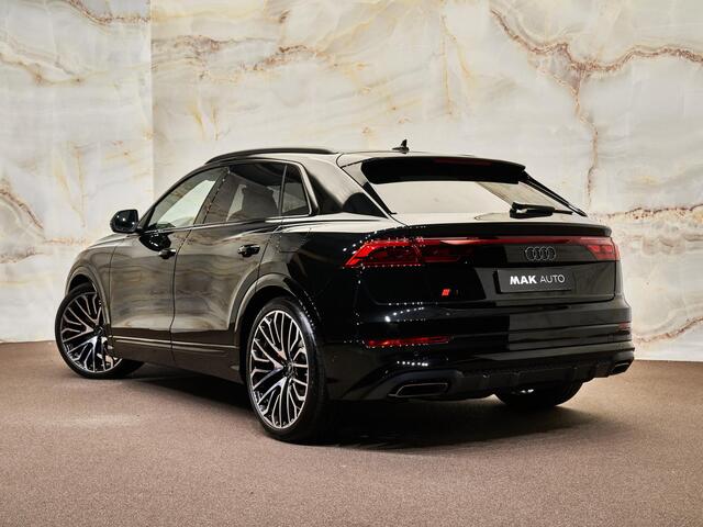 Audi Q8 60 TFSI e Quattro Pro Line S Competition, pano, B&O adv., 4W-best, OLED, S sportstoelen, nachtz., massage, HUD, tr.haak, keyless, 23", NP176k