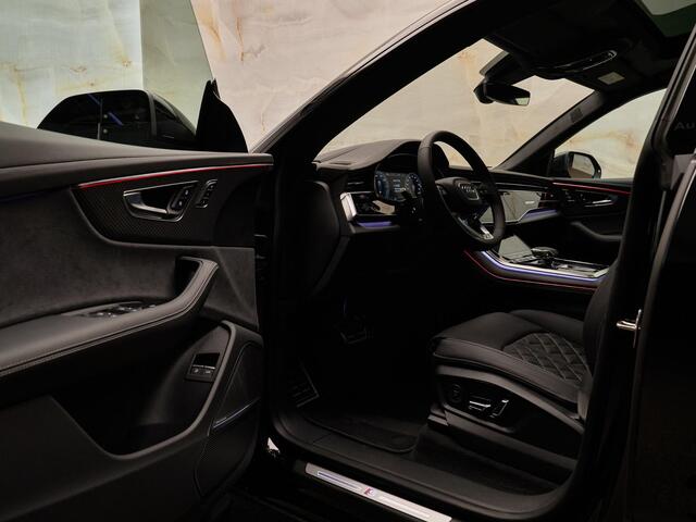 Audi Q8 60 TFSI e Quattro Pro Line S Competition, pano, B&O adv., 4W-best, OLED, S sportstoelen, nachtz., massage, HUD, tr.haak, keyless, 23", NP176k