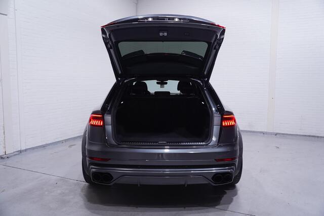 Audi Q8 55 TFSI quattro Prior bodykit en tuning 430PK pano digi-cockpit Vossen 23"lmv head-up keyless entry en start Matrix verlichting 4-zone clima ACC black-line B&O 360 Camera Led-verlichting lane-assist