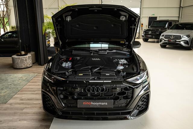 Audi Q8 60 TFSI e Competition | 5 jaar garantie | Alcantara | Rood stiksel | Rode gordel | Soft-close | 5 jaar garantie |