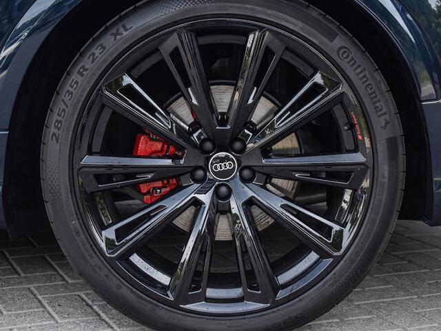 Audi Q8 60 TFSI e QUATTRO PRO LINE S COMPETITION | PANORAMADAK | CARBON |BANG & OLUFSEN ADVANCED | S-SEATS | CARBON INLEG | 360 CAMERA | HEAD-UP | AMBIANCE INTERIEUR | TREKHAAK | ADAPTIVE CRUISE | 4-WHEELBESTURING | SOFT-CLOSE | LUCHTVERING |