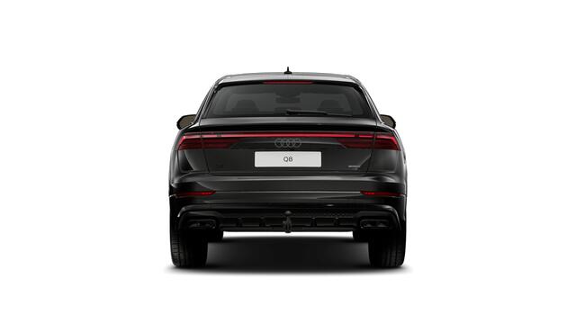 Audi Q8 55 TFSI e 394 Tiptronic Pro Line S Automaat | Vierwielbesturing | Sportstoelen plus voorin | Glazen panoramadak | Optiekpakket zwart plus | Privacy glas (donker getint) | Bang & Olufsen Premium 3D